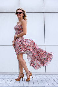 Dress With Flowing Skirts